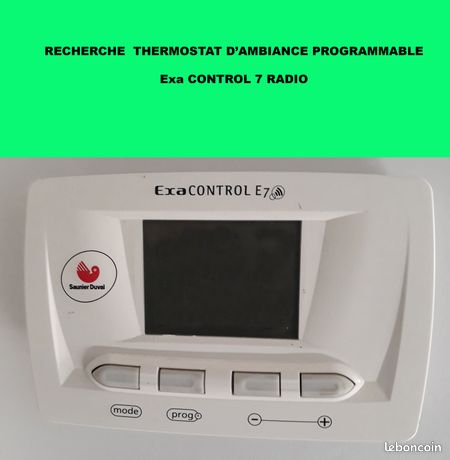 Termostato Inalámbrico Manual Exacontrol Termostato Inalámbrico