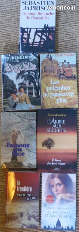 Lot de 7 romans (image 1)