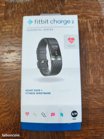 FITBIT Charge 6 | Tracker de fitness (Obsidienne/Noir