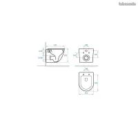 Pack bâti support Geberit + WC suspendu Round Smart 52 cm – Neuf et encore emballé (image 6)