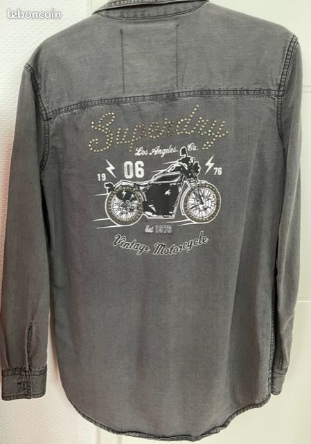 Chemise Jean Femme Superdry Vêtements