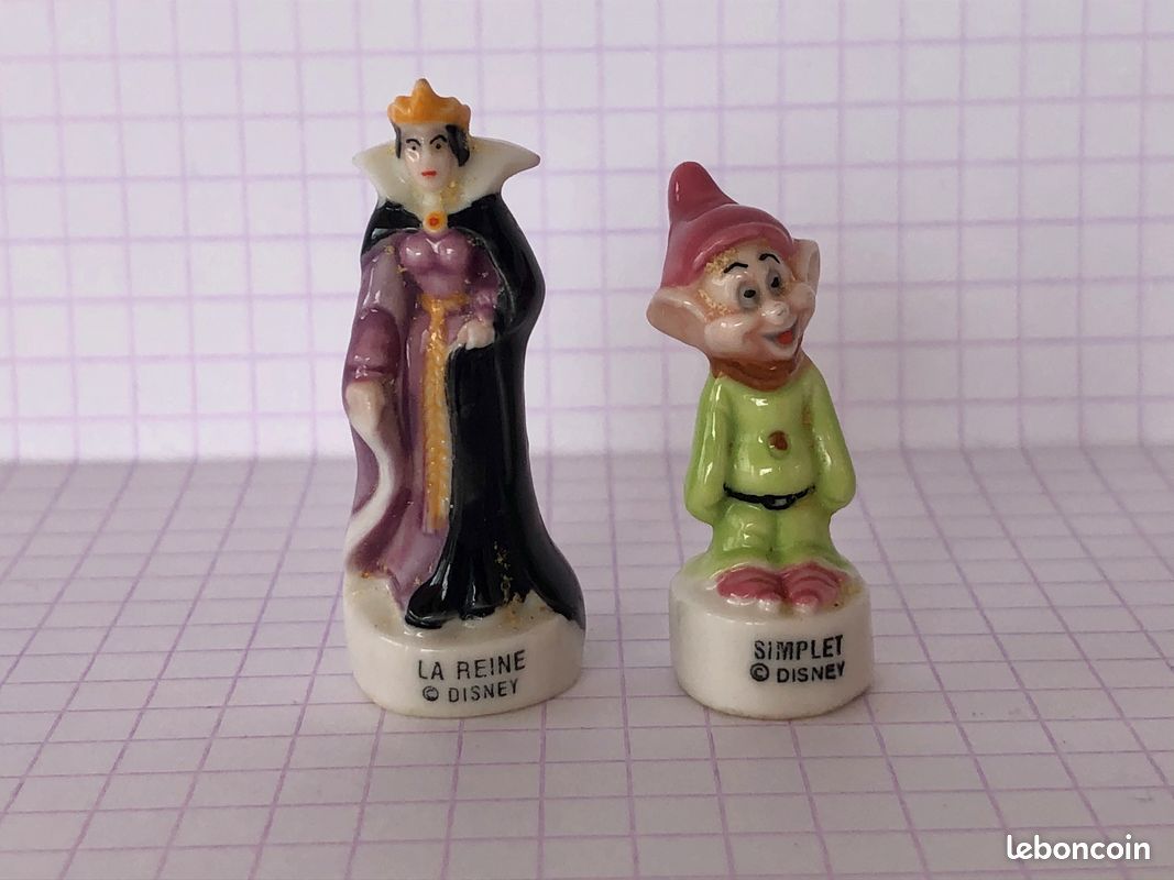 Fèves Blanche neige et les sept nains (image 1)