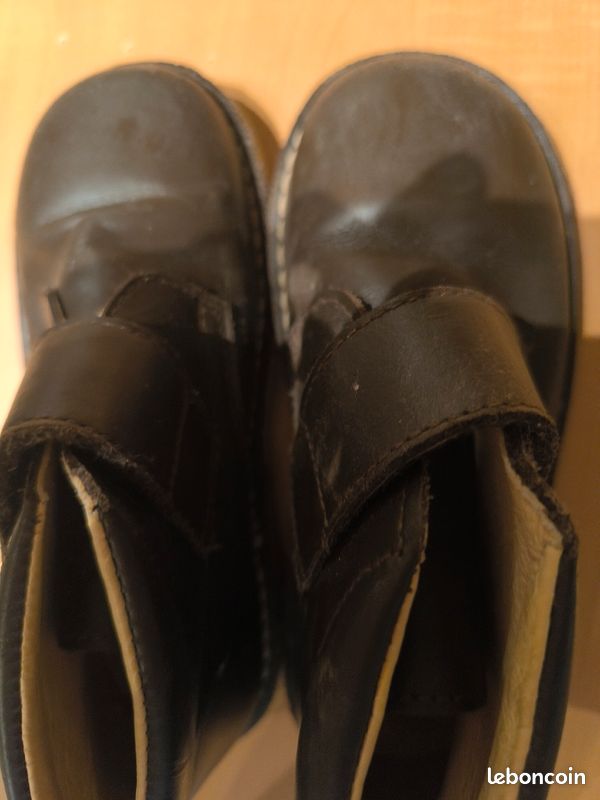 Bottines enfants taille 30, en cuir, marque Pisamonas (image 3)