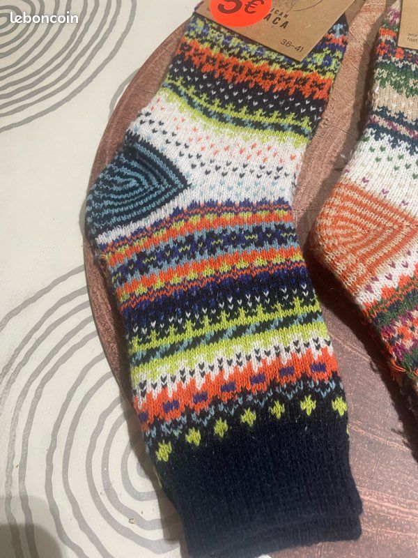Lot de 3 paires de chaussettes American Alpaca (image 3)