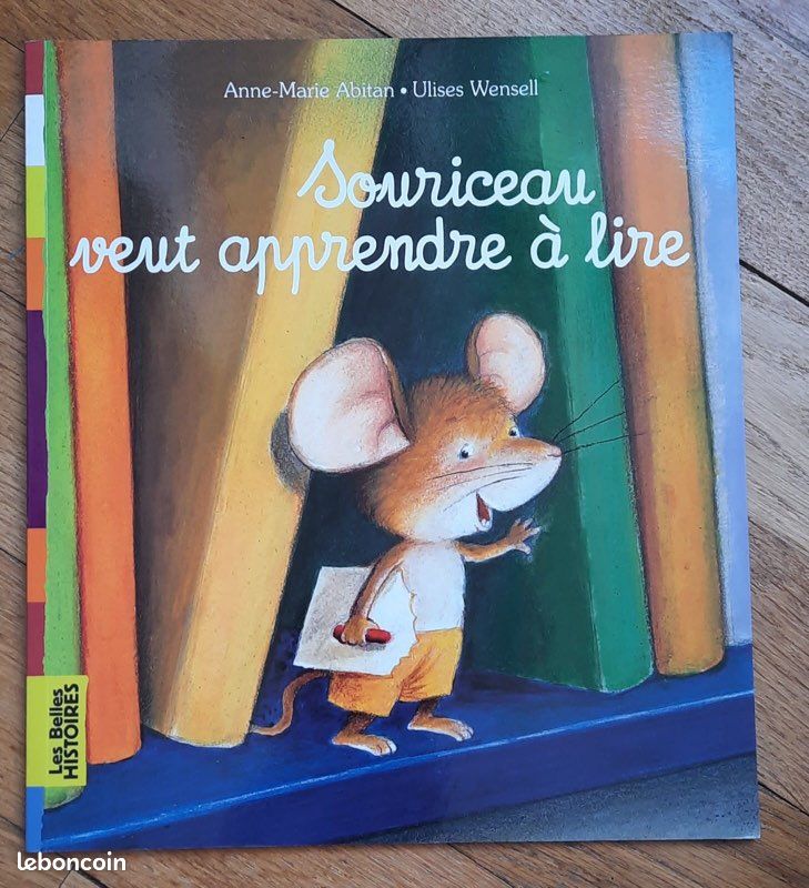 Livre Souriceau veut apprendre à lire (image 1)
