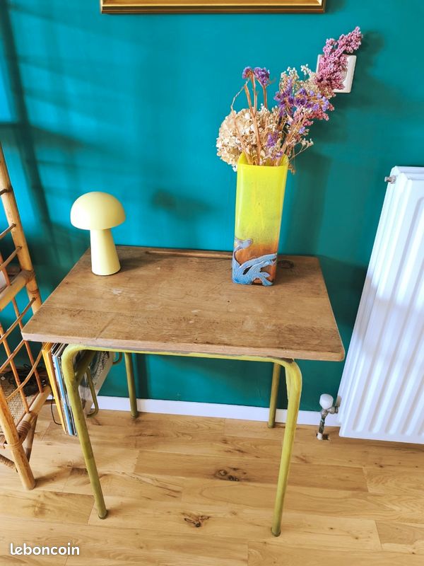 Petit bureau / porte vinyle / table d'appoint (image 4)