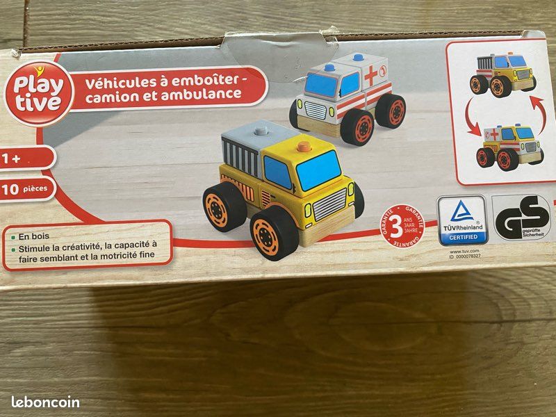 Camions en bois à emboîter (image 6)