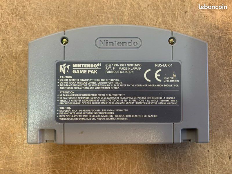 Nintendo 64 Wave Race 64 Jeux vidéo