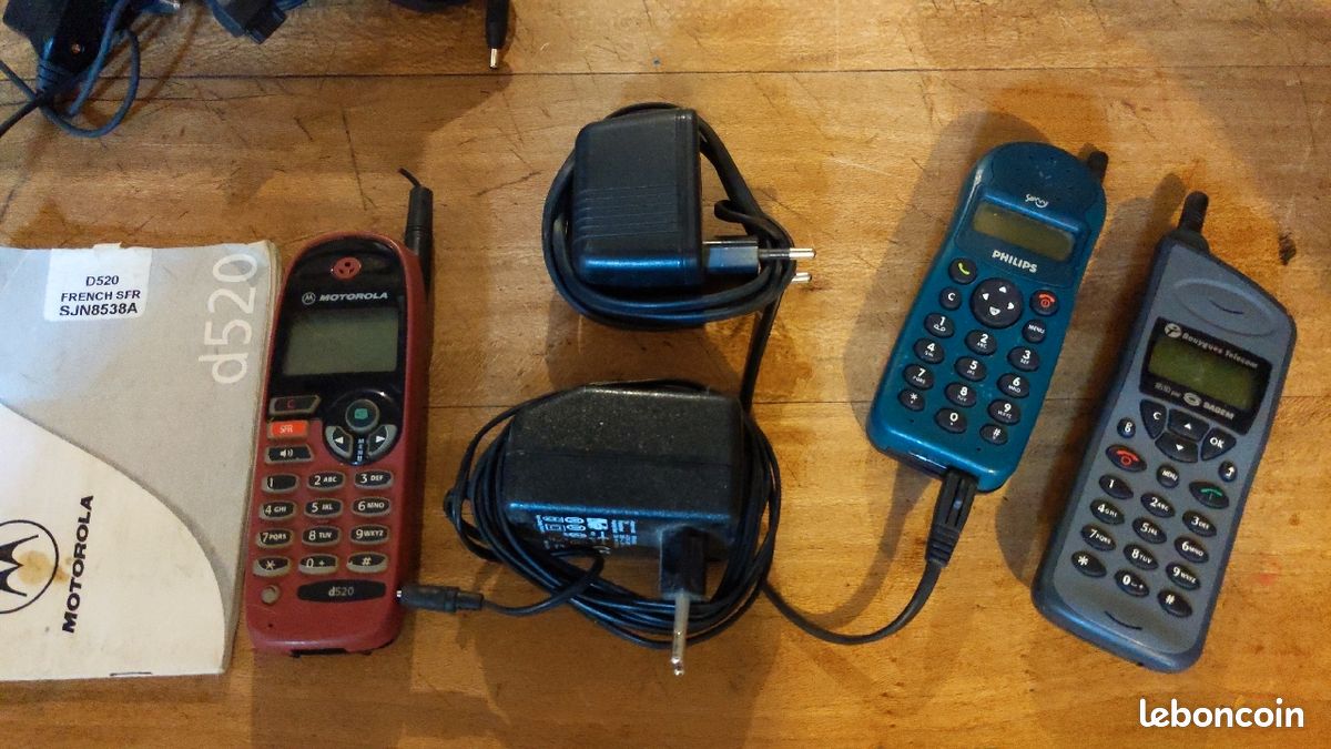 Anciens portables mobiles vintage collection (image 1)