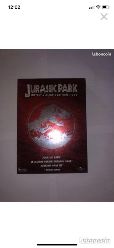 Coffret Complet Jurassic Park (image 1)