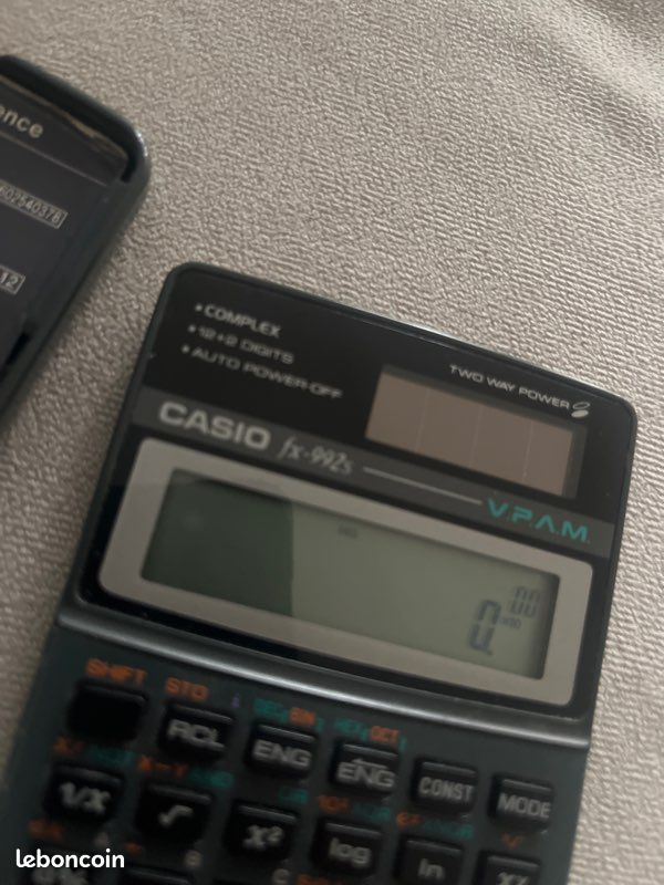 ② Calculatrices Casio FX d'Occasion à Prix Abordable