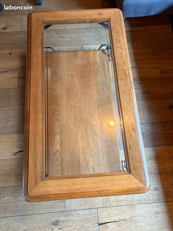 Table basse artisanale en fer forgé (image 6)