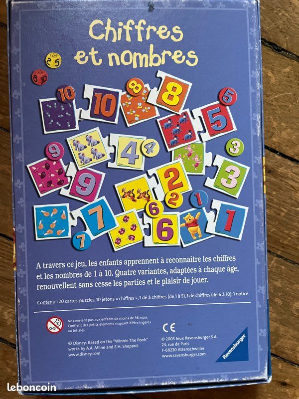 Jeux chiffres et nombres DISNEY Ravensburger (image 2)