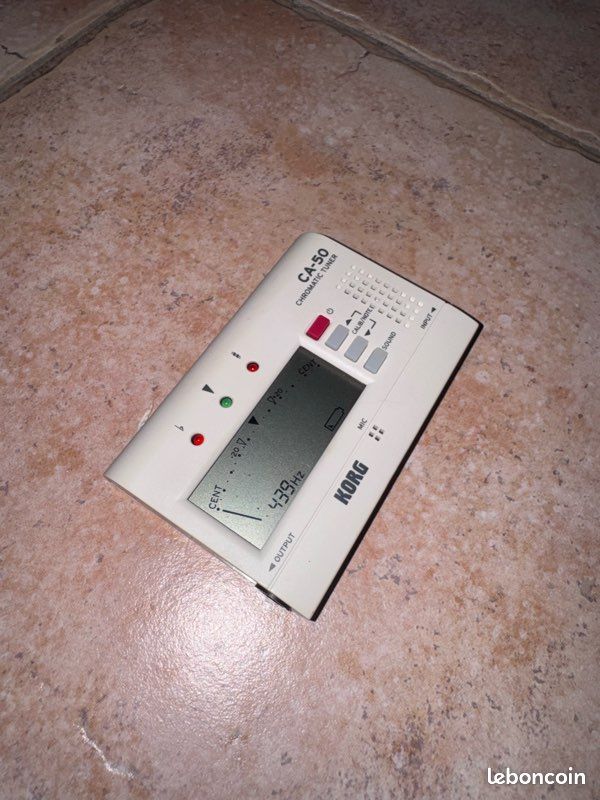 Accordeur chromatique KORG CA-50 - Très bon état (image 1)
