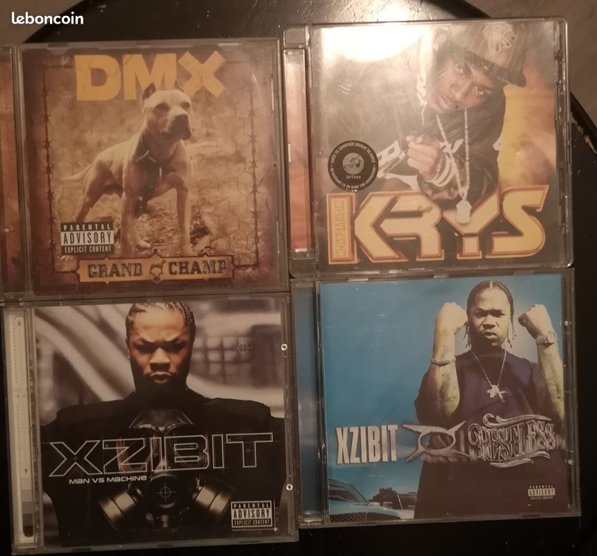 4 Cd de musique de Rap (image 1)