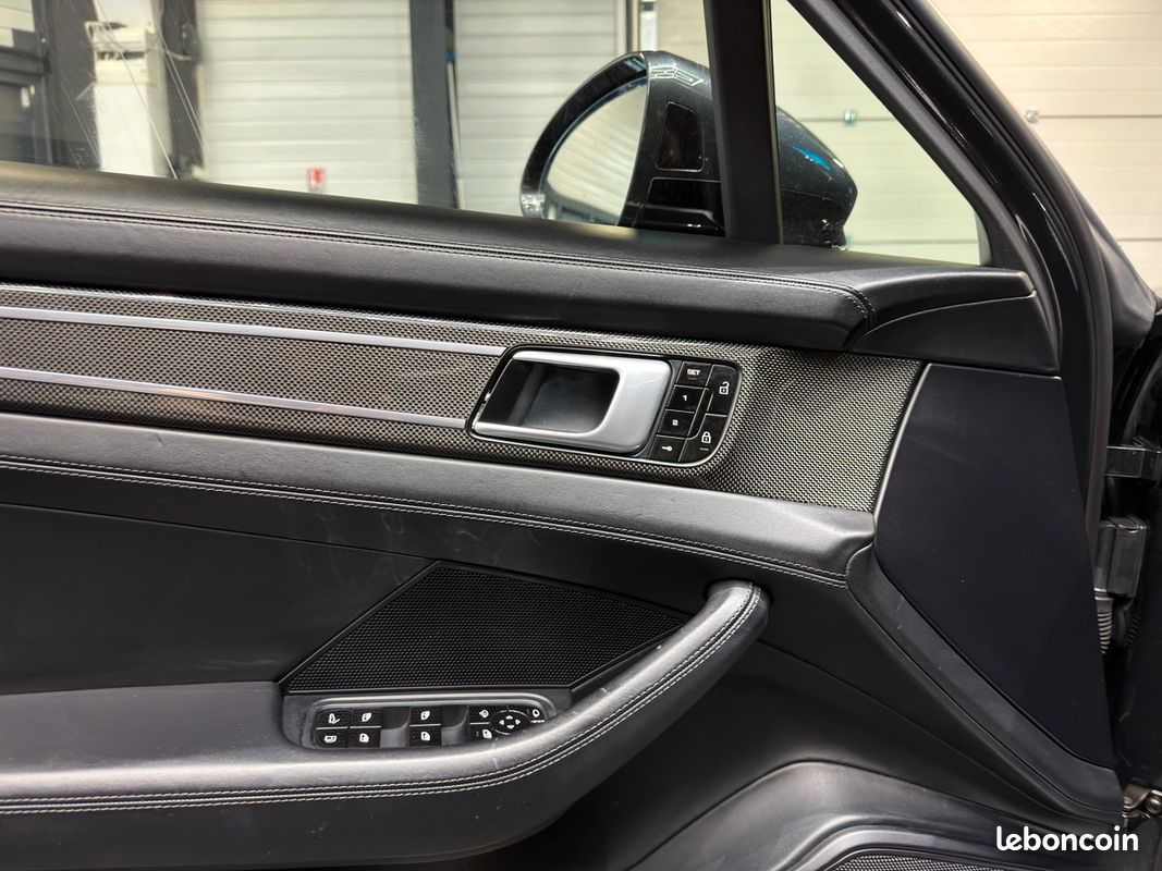 Porsche Panamera 4E-HYBRID RECHARGEABLE 462 CV PACK CHRONO - ECHAP SPORT - CAM 360 - SIEGES VENTILES (image 21)