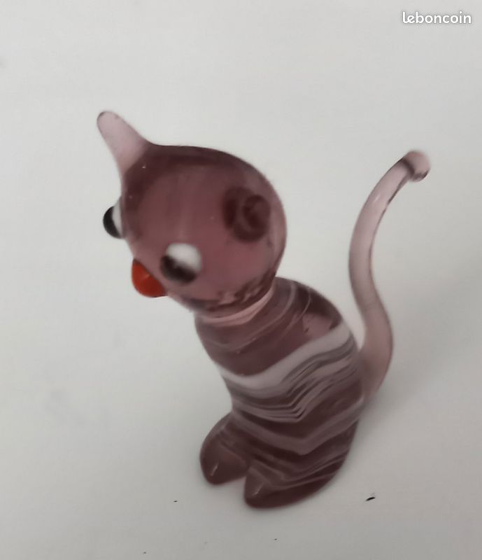 Figurine En Verre Soufflé Lauscha - Cacatoès Coloré, Fait Main, Art Déco, Neuf