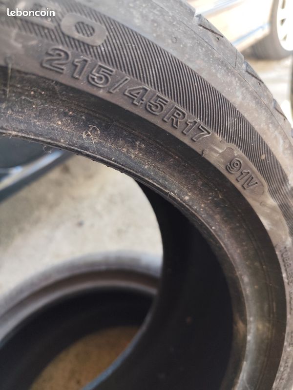 Pneus 215 45 R17 91V Bridgestone Turanza (image 2)