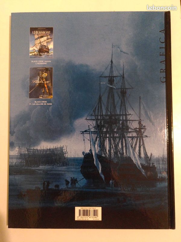 Lot BD Black Crow tome 1 et 2 + poster (image 4)