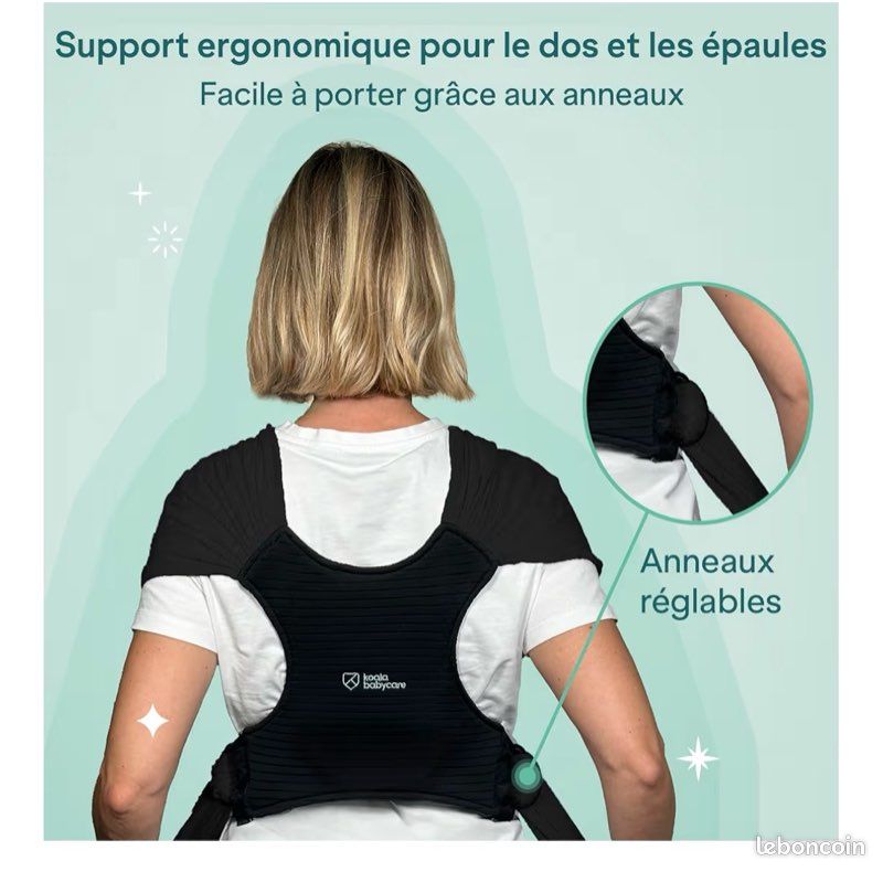 Écharpe de portage koala babycare (image 2)