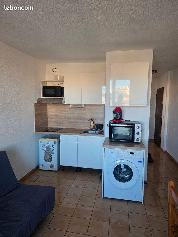 Appartement 2 pièces 24 m² · à Canet-en-Roussillon · 24 m² · 480 €/mois