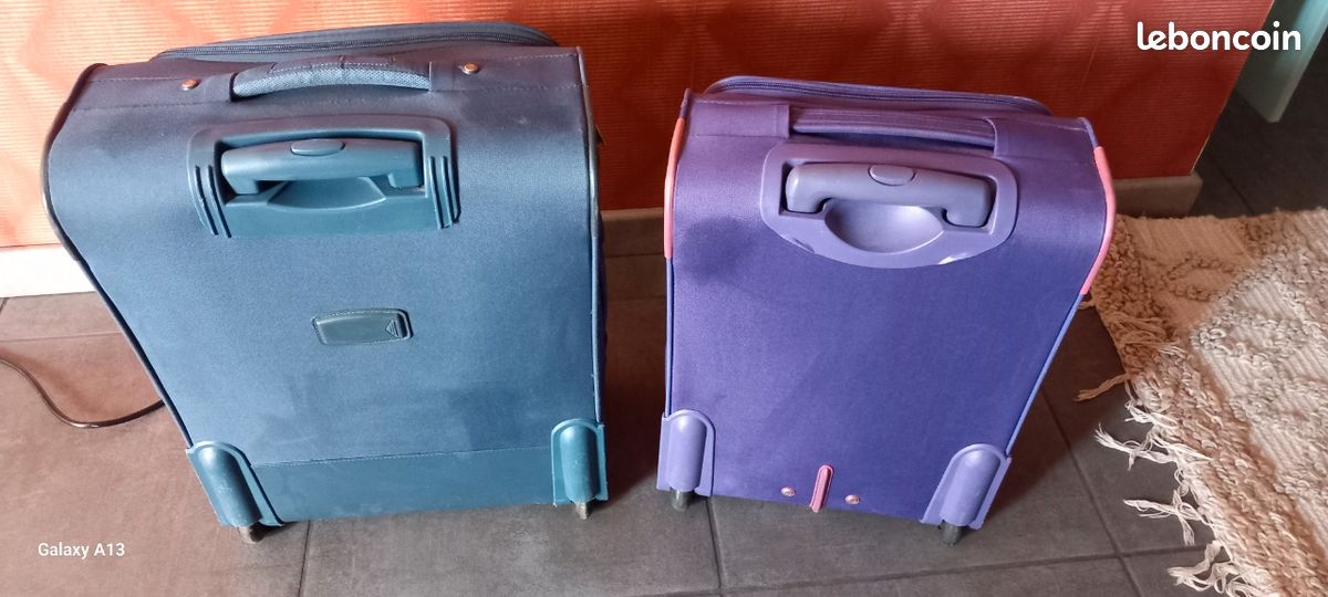Lot de 2 valises Delsey tissu (image 2)