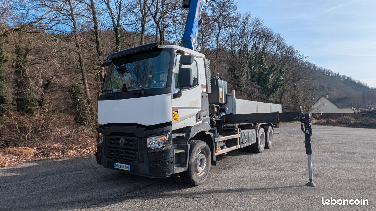 Camion Plateau à Ridelles Renault CIJ - Tôle - 16 Cm - Bon état