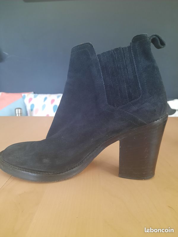 Bottines maje T39 dain noires Chaussures