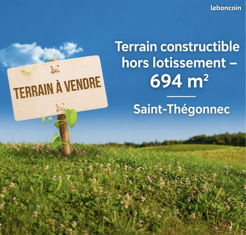 Terrain 694 m² · à Saint-Thégonnec Loc-Eguiner · 694 m² · 45 000 €