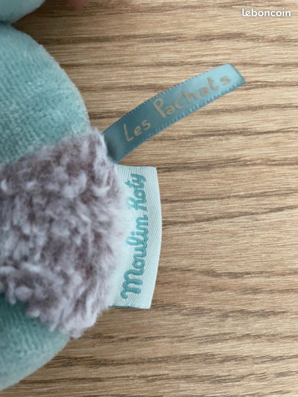 Chat hochet turquoise (image 3)