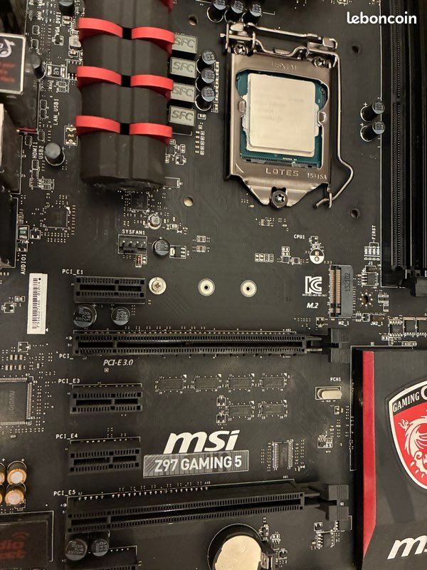 Carte mère MSI Z97 Gaming 5 - Montage et connectique PC - Achat & prix