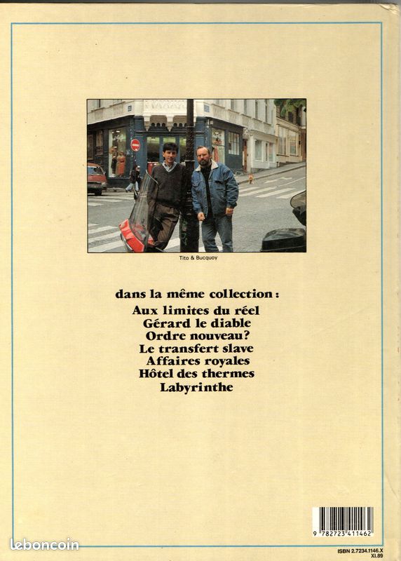 Passeport Jaunes - Tito / Bucquoy - Édition Glénat 1985 - Très Bon état