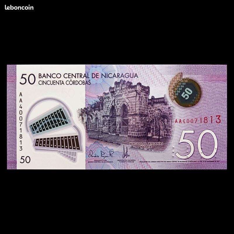 Prophila Kobra Album Reliure Pour Billets De Banque - Brun Avec 20 Feuilles Pour 50 Billets