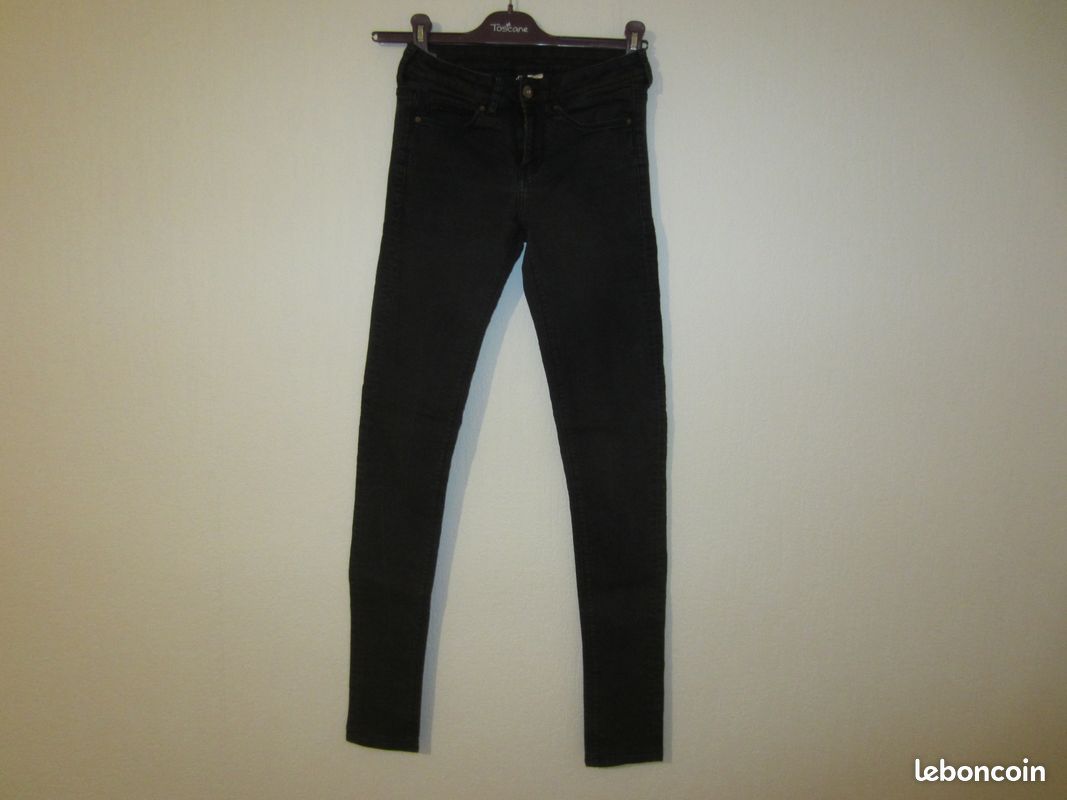 Jean noir slim T 34 (image 3)