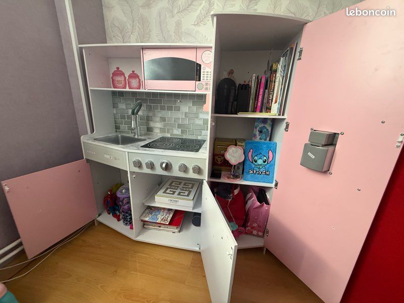 Cuisine enfant kidkraft rose (image 4)