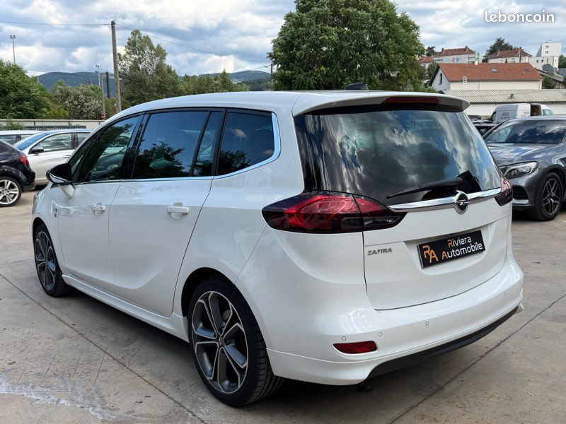 Opel Zafira Tourer Phase 2 OPC Line 1.6 CDTI 136Cv Led/Camera/Bluetooth 2018 45.000km Carnet d’entretien complet Opel (image 3)