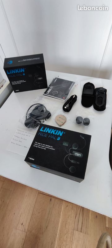 Superbe lot de intercom Moto scooter ride pal 3, valeur d