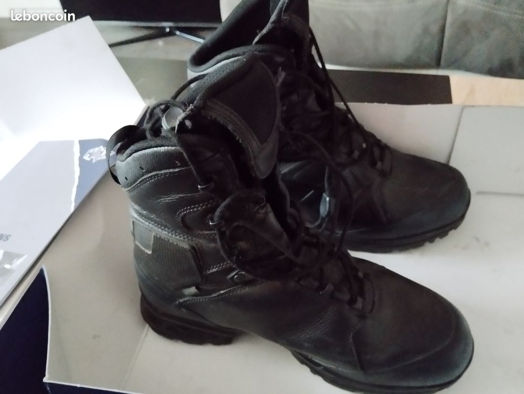 Bottes Pro Ranger GSG9-X Marque HAIX en super état pour Agent de Sécurité (image 5)