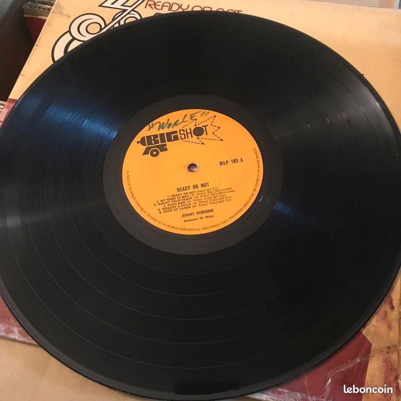 Johnny Osbourne - Ready Or Not (Big Shot LP) ORG 1973 reggae vinyle (image 3)