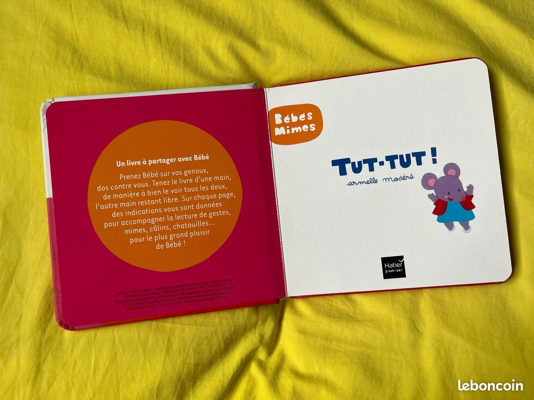 Livre jeunesse Bébés mimes « Tut-tut » dès 9 mois (image 7)