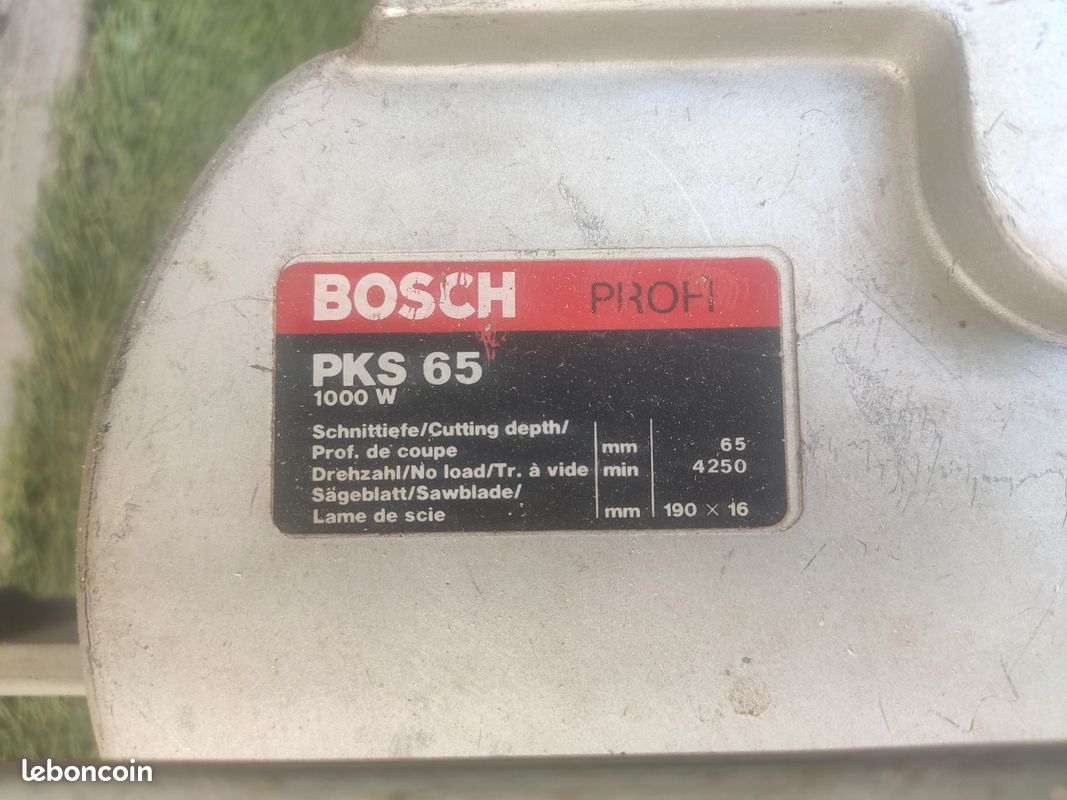 Scie circulaire Bosch (image 3)