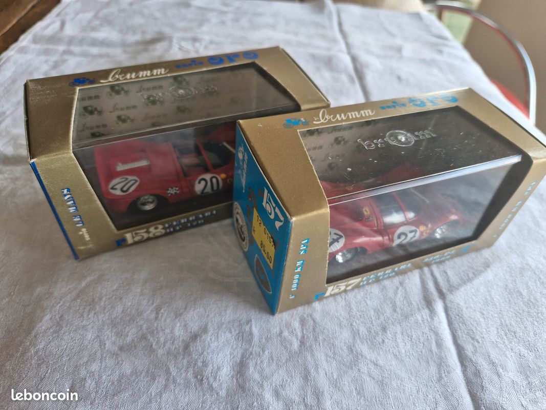 Modèle Réduit Brumm 1/43 Ferrari 330 P3 1966 - État Occasion - Collection Voiture Ancienne