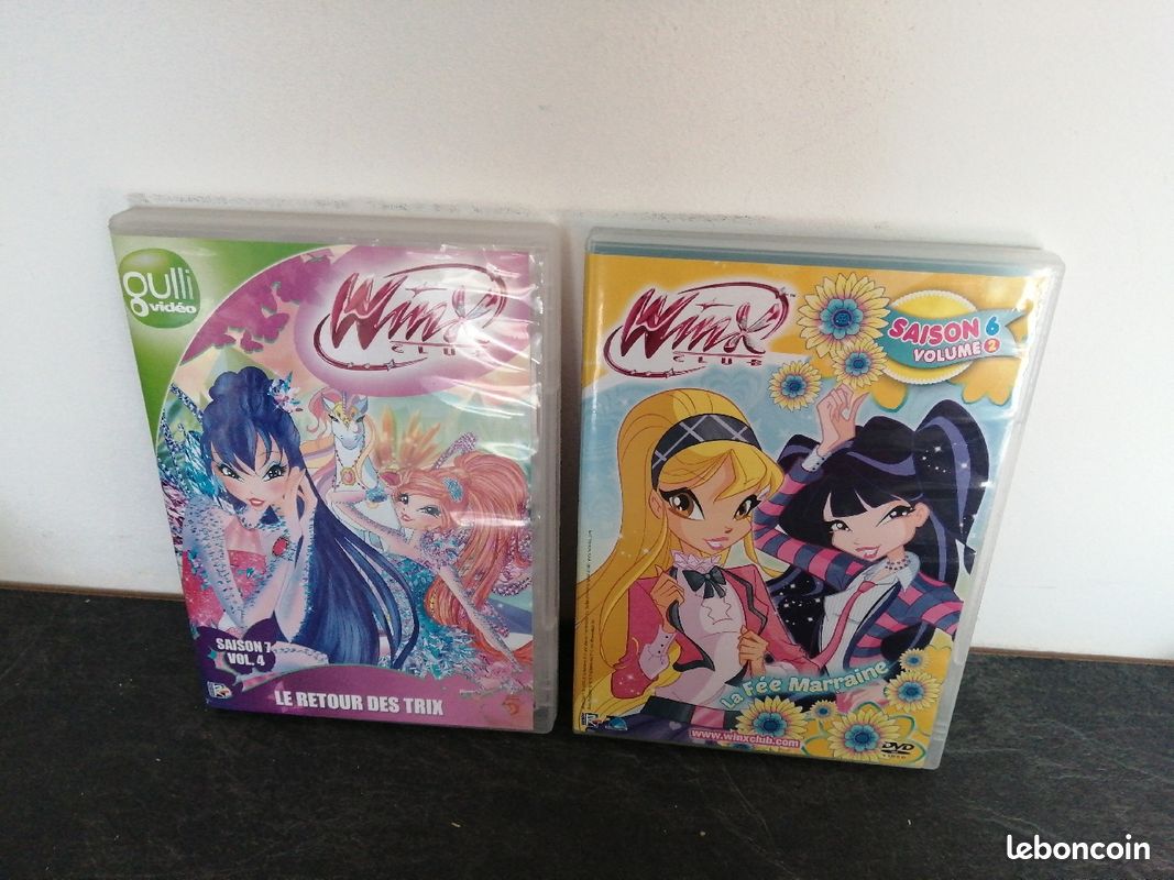 2 DVD winx /1: le retour des trix saisons 7 Vol. 4/2: la fée marraine saison 6 volume 2 (image 1)