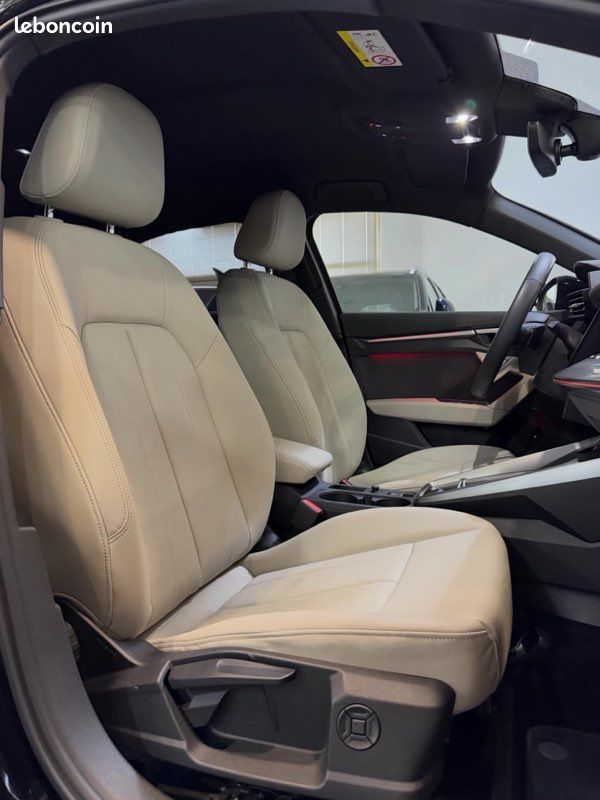 Audi a3 8y berline design luxe 35 tfsi 150 s-tronic7 - full black - état exceptionnel (image 6)