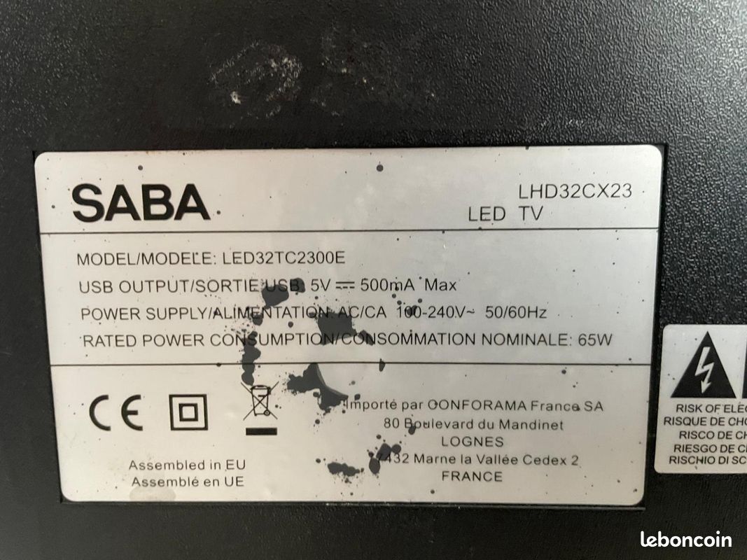 Ecran SABA 74x44 (image 3)