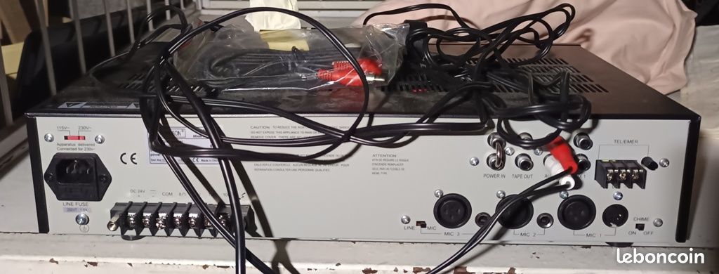 Amplificateur - préamplificateur 60 Watts Rondson AM 60A - Afrique