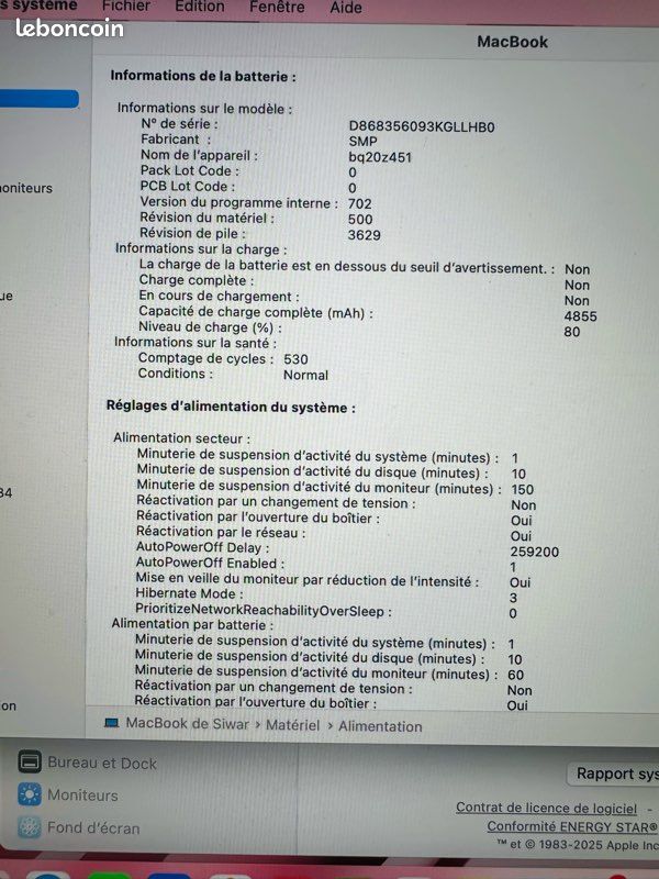 MacBook 12" Retina (2017) Or - 8 Go RAM / 256 Go SSD (image 6)