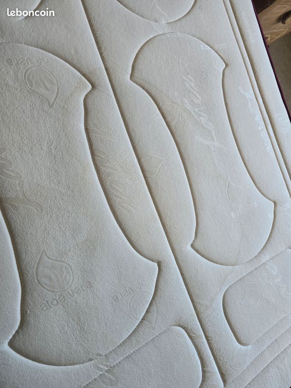Lit matelas + sommier 140cm (image 6)