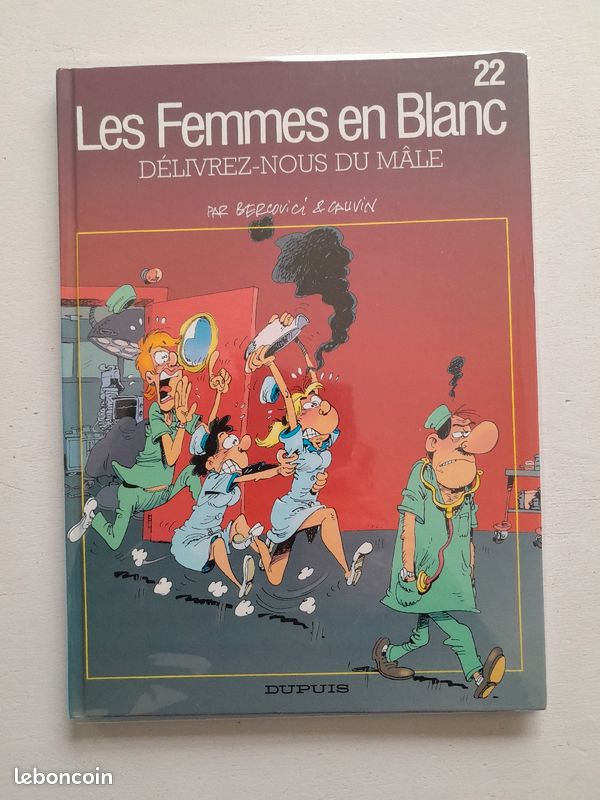Les femmes en blanc tome 22 "délivrez-nous du mâle" (image 1)