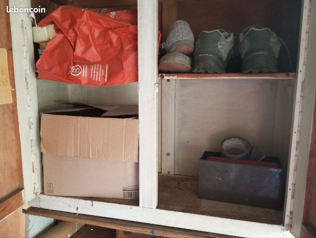 Petit meuble à porte vintage (image 2)